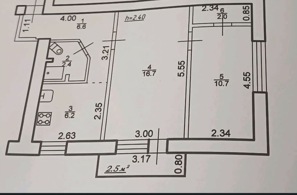Квартира на вул. Коновальця, 207 в Івано-Франківську, ID 321451, фото №9