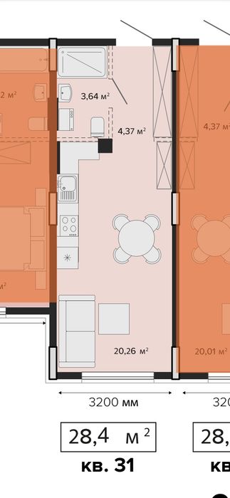 Квартира на Софіївська Борщагівка в Києві, ID 321293, фото №7