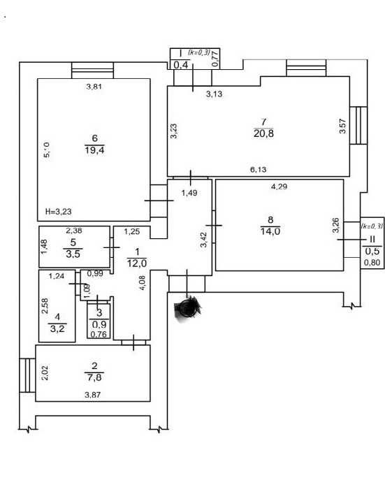 Квартира на вул. Гусовського, 12/7 в Києві, ID 321269, фото №7