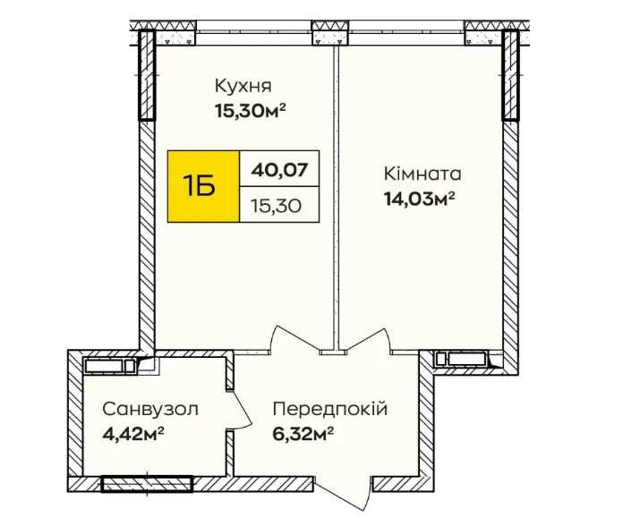 Квартира на ЖК «Синергія Київ» в Києві, ID 321244, фото №6
