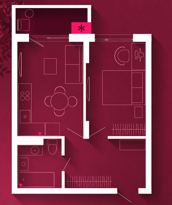 Квартира на ЖК Family Plaza в Івано-Франківськ, ID 321209, фото №3