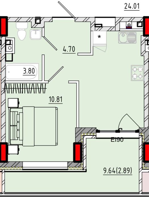 Квартира на вул. Б. Фонтана в Одеса, ID 321165, фото №2