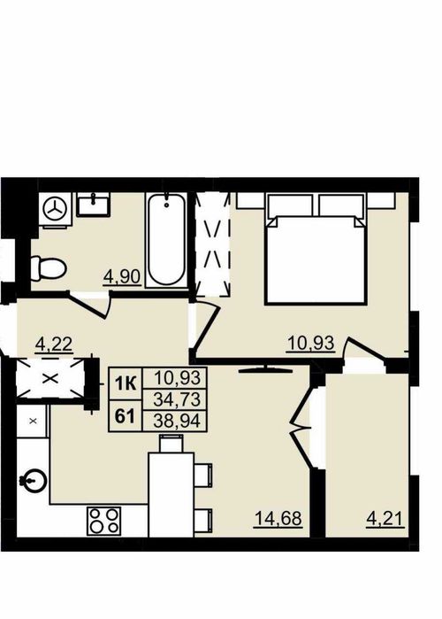 Квартира на вул. Зелена в Львів, ID 321099, фото №2