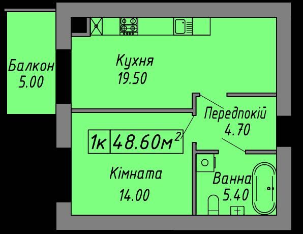 Квартира на вул. Бандери, 60 в Івано-Франківську, ID 317953, фото №8