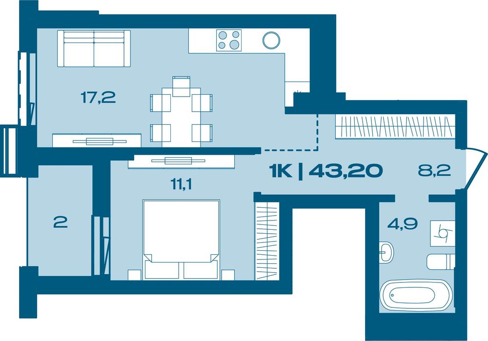 Квартира на ЖК Porto Franko в Івано-Франківськ, ID 318840, фото №5