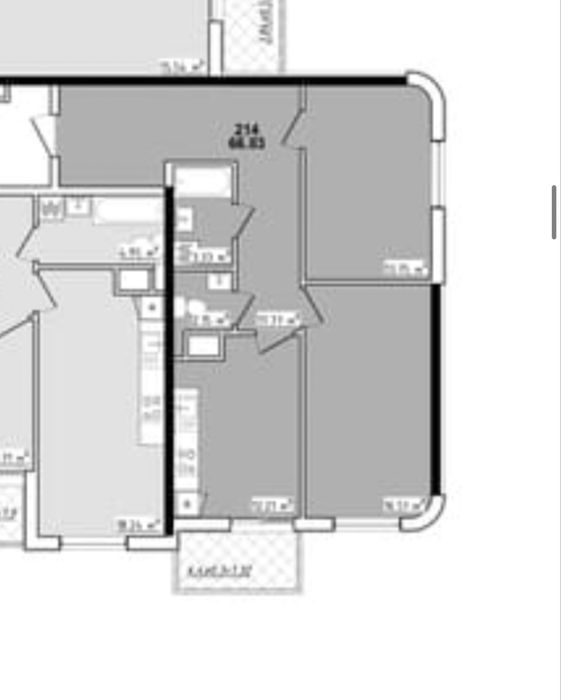 Квартира на вул. Академіка Корольова в Одесі, ID 320795, фото №6