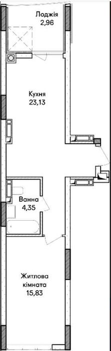 Квартира на Святошинський в Києві, ID 320775, фото №5