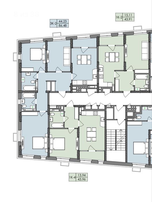 Квартира на біля метро Видубичі в Київ, ID 320518, фото №1