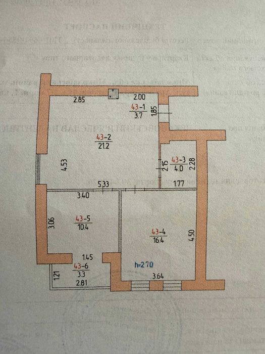 Квартира на вул. Архітектора Старова, 2/7 в Миколаєві, ID 320613, фото №12