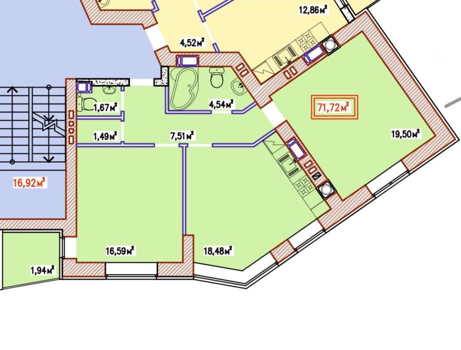 Квартира на Софіївська Борщагівка в Київ, ID 318871, фото №5