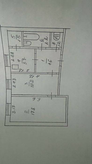 Квартира на вул. Черкасова в Кривому Розі, ID 318822, фото №10