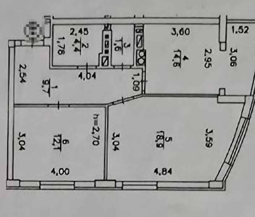 Квартира на ЖК Сяйво в Києві, ID 318637, фото №12