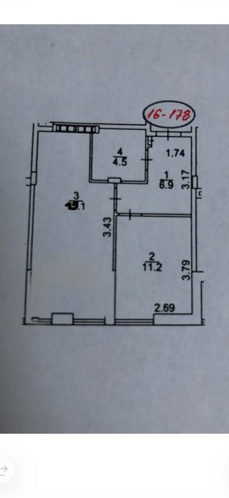 Квартира на вул. Регенераторна, 4 в Києві, ID 318598, фото №8