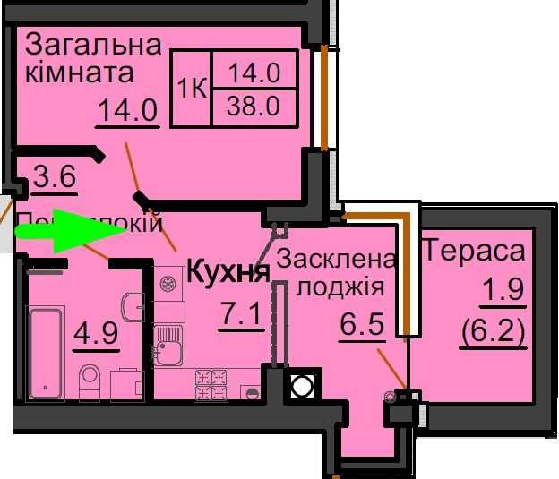 Квартира на ЖК Софія Роял в Київ, ID 318033, фото №2