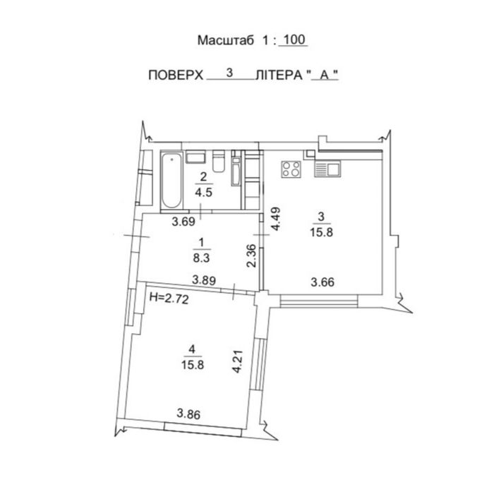 Квартира на ЖК Ван Хаус (One House) в Києві, ID 317873, фото №7