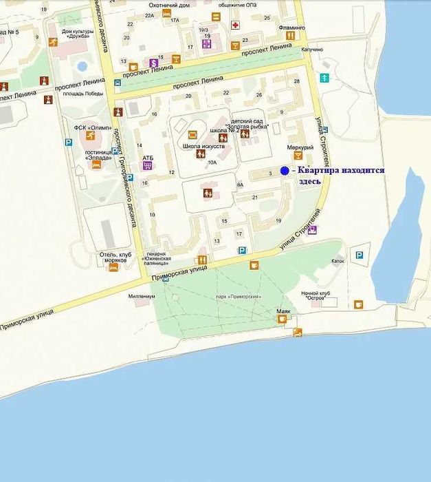 Квартира на вул. Строителей-3 в Одесі, ID 317629, фото №10