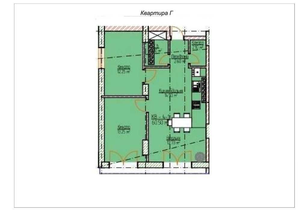 Квартира на вул. Широка в Львів, ID 324710, фото №1