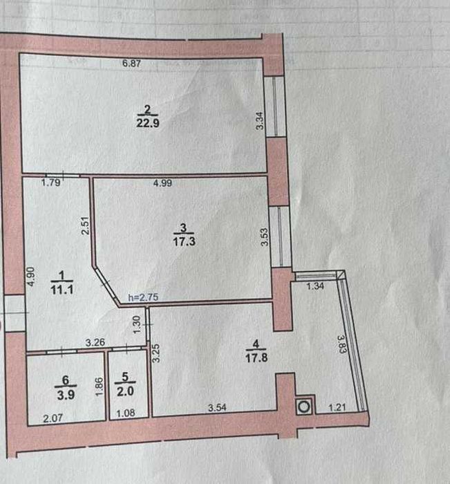 Квартира на вул. Бандери в Хмельницькому, ID 324741, фото №19