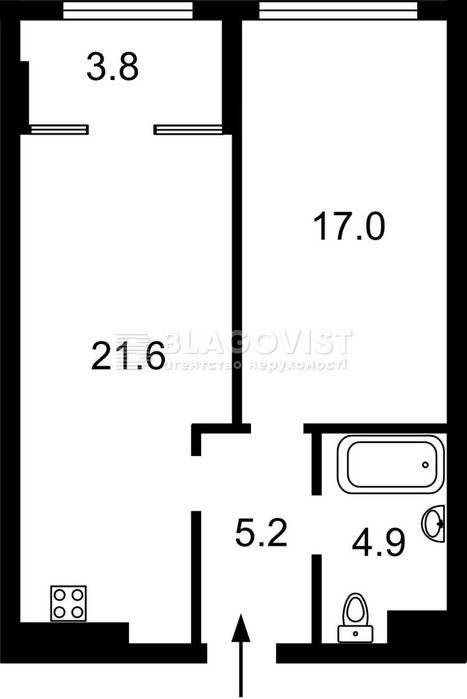 Квартира на просп. Берестейський, 11корп.2 в Київ, ID 324868, фото №2