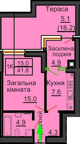 Квартира на ЖК Софія Роял в Київ, ID 324960, фото №2