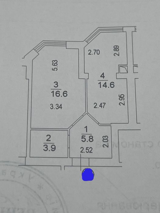 Квартира на вул. Молодіжна, 5 в Київ, ID 325541, фото №1