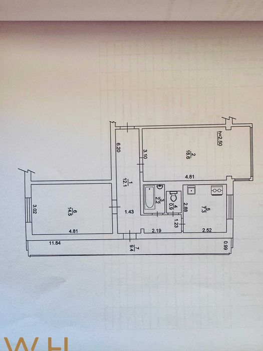 Квартира на вул. Шалом-Алейхема, 9 в Києві, ID 325471, фото №11