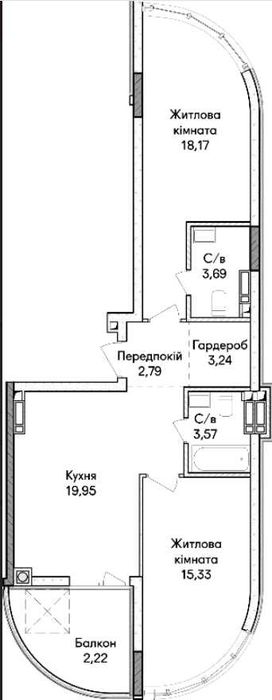 Квартира на Святошинський в Києві, ID 326863, фото №6