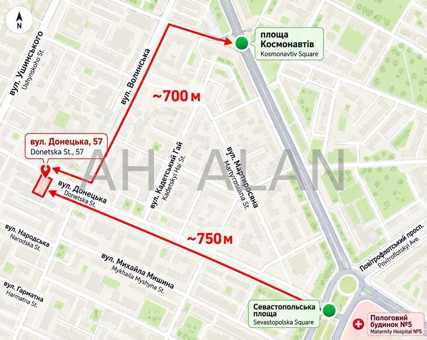 Квартира на вул. Донецька, 57 в Київ, ID 327614, фото №3