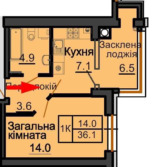 Квартира на ЖК Софія Роял в Київ, ID 327662, фото №2