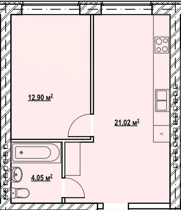 Квартира на ЖК Comfort Hall в Києві, ID 327863, фото №7