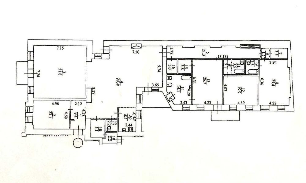 Квартира на Шевченківський в Києві, ID 327898, фото №23