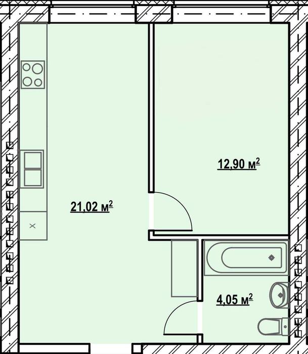 Квартира на ЖК Comfort Hall в Києві, ID 327927, фото №8