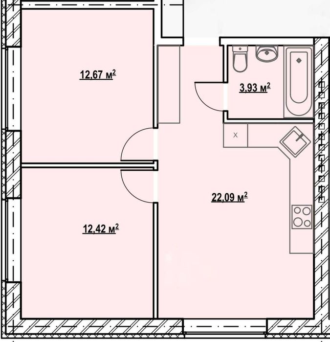 Квартира на ЖК Comfort Hall в Київ, ID 327909, фото №4