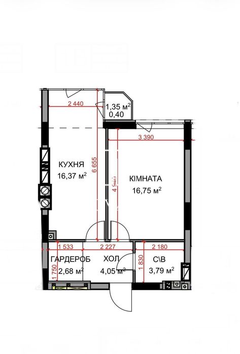 Квартира в Києві, ID 328039, фото №8