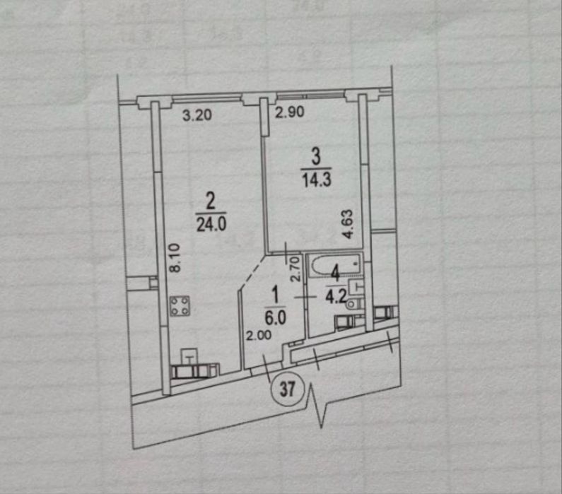 Квартира на вул. Причальна, 8 в Києві, ID 328291, фото №19