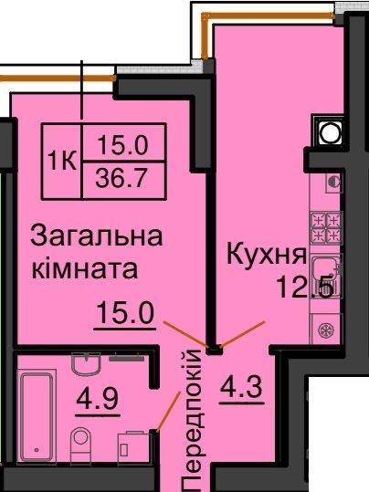 Квартира на ЖК « Софія Роял» в Київ, ID 328509, фото №1