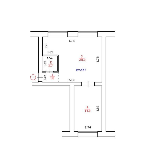 Квартира на вул. Зелена, 17 в Київ, ID 328666, фото №2