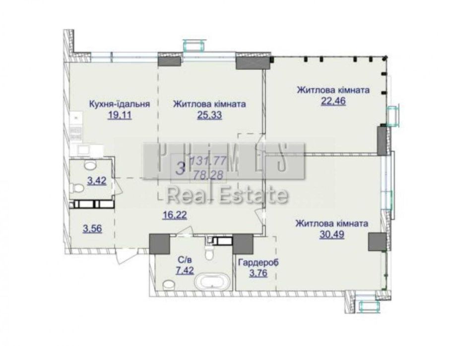 Квартира на вул. Верхогляда, 26 в Київ, ID 329105, фото №2