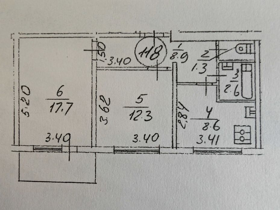 Квартира на вул. Солом’янська, 4/2 в Києві, ID 329271, фото №24