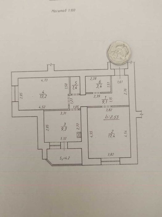 Квартира в Суми, ID 329243, фото №1