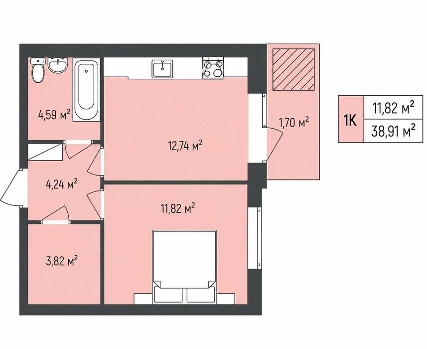 Квартира на вул. Бургундія, 5 в Київ, ID 329773, фото №4