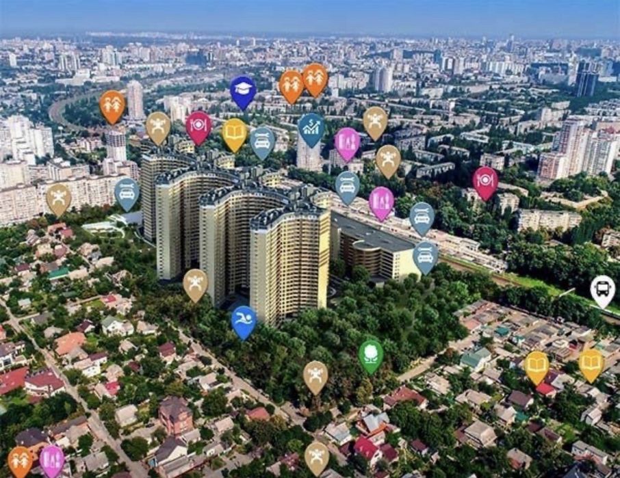 Купити квартиру за адресою ЖК Family & Friends в Київ на Findly.com.ua Квартира на ЖК Family & Friends в Київ, ID 329940, фото №1