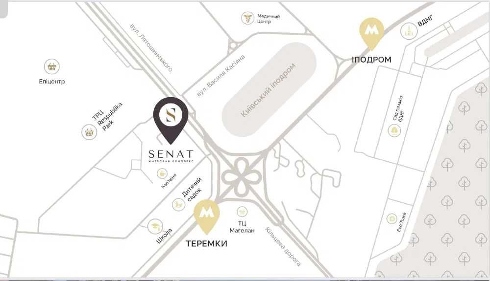 Квартира на вул. Теремківська, 1 в Києві, ID 330022, фото №10