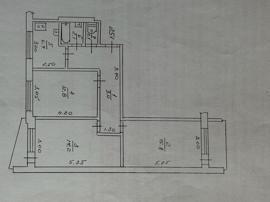 Квартира на Біля метро Студентська в Харкові, ID 330044, фото №8