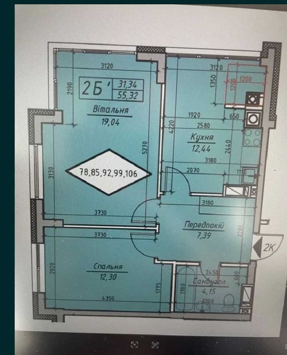 Квартира на ЖК Нові Теремки в Київ, ID 330042, фото №3