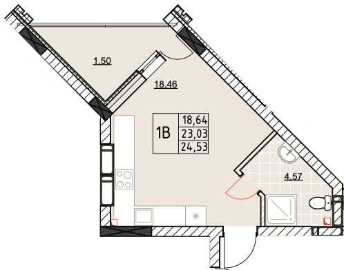 Квартира на Гостомельське шосе, 49 в Київ, ID 330062, фото №3
