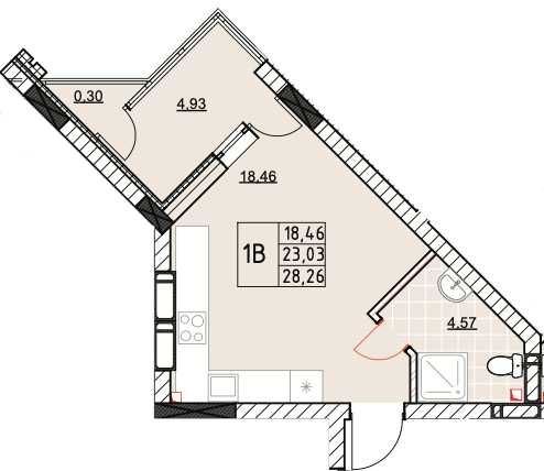Квартира на Гостомельське шосе, 49 в Київ, ID 330156, фото №4