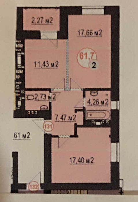 Квартира на ЖК "Віденський" в Івано-Франківську, ID 330112, фото №17