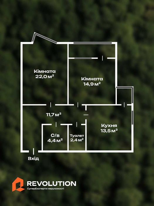 Квартира на вул. Драгоманова, 2 в Київ, ID 330116, фото №2