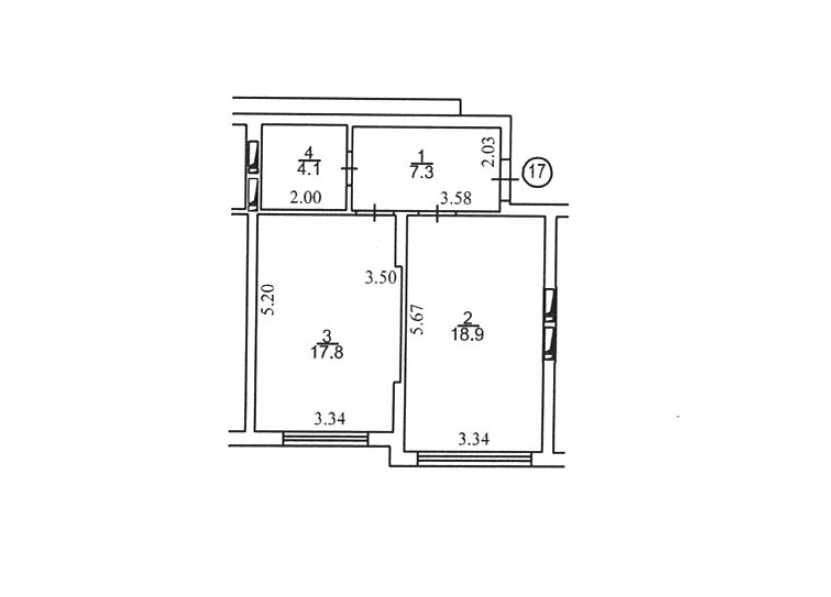 Квартира на вул. Максимовича Михайла, 32-В в Київ, ID 331720, фото №3
